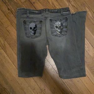J & Company skull jeans